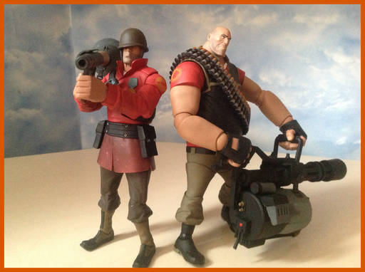 Team Fortress 2 - «Не без шапки». Фотообзор фигурок от NECA